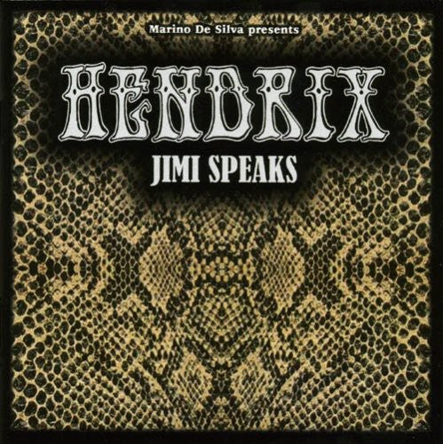 the album cover for Jimi Hendrix - Jimi Speaks