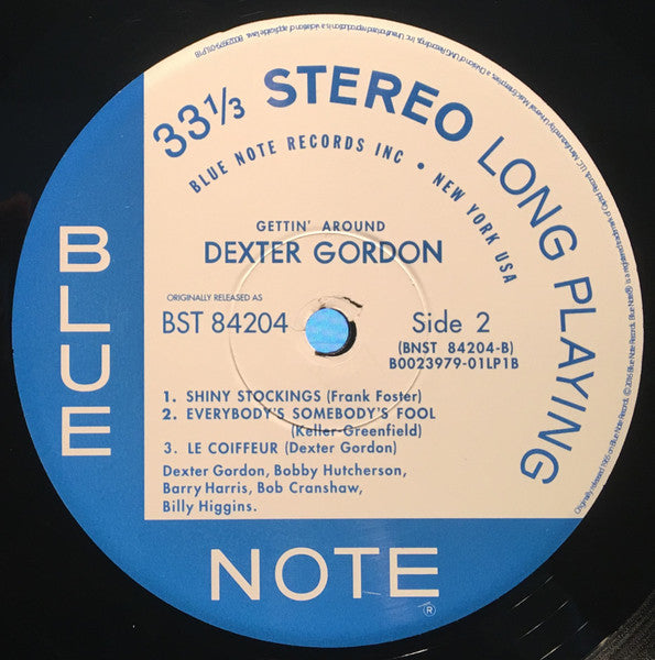 Dexter Gordon : Gettin' Around (LP, Album, Ltd, RE, RM, Gat)