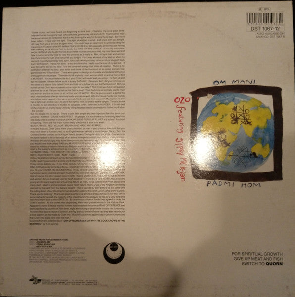 Ozo Featuring Gypsy MC K-Jam : Om Mani Padmi Hom (12")