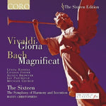 the album cover for The Sixteen - Sing Bach & Vivaldi