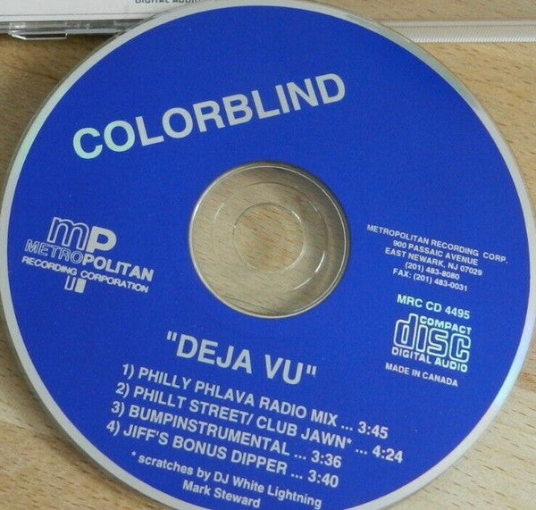 Colorblind* : Deja Vu (CD, Single)