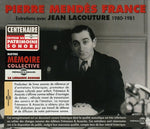 the album cover for Pierre Mendes France - Pierre Mendes France: Entretiens Avec Jean Lacouture 1980-1981