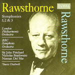 the album cover for A. Rawstrone - Symphonies 1 2 & 3