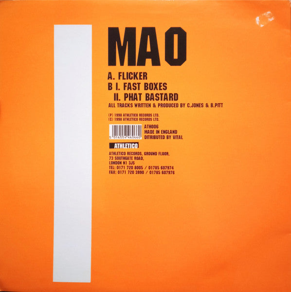 Mao : Flicker (12", Single)