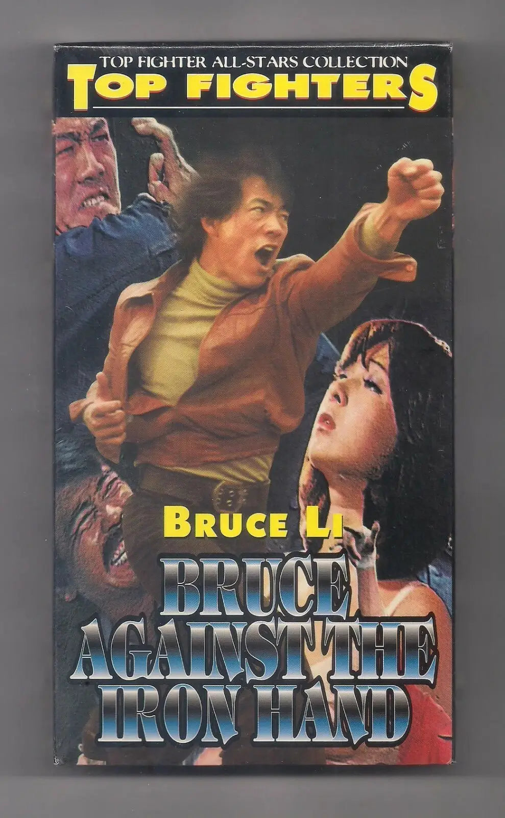 BRUCE AGAINST IRON HAND / DUBBED Sealed Movie VHS Tape