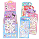 Sanrio Characters Tok! Tok! 3D Water Candy BonBon Stickers