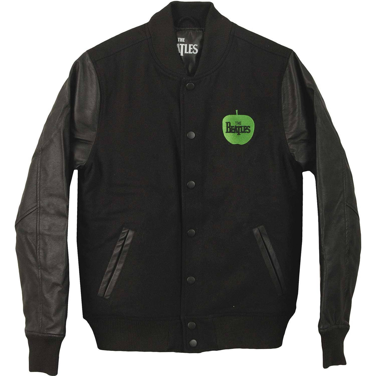Beatles Drop T Logo Varsity Jacket