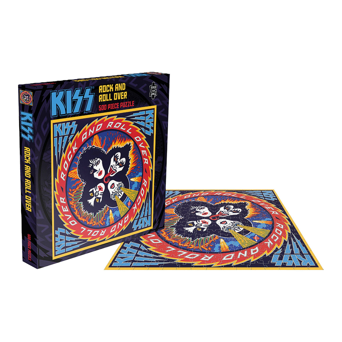 KISS Rock & Roll Over (500 Piece Jigsaw Puzzle)