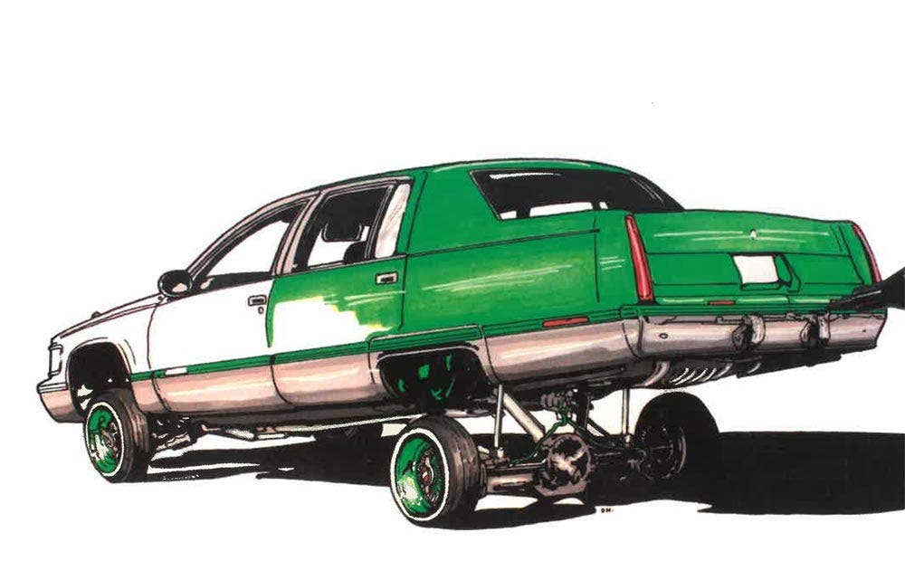 Oscar Nilsson - Lowrider Coloring Book (Coloring Book)