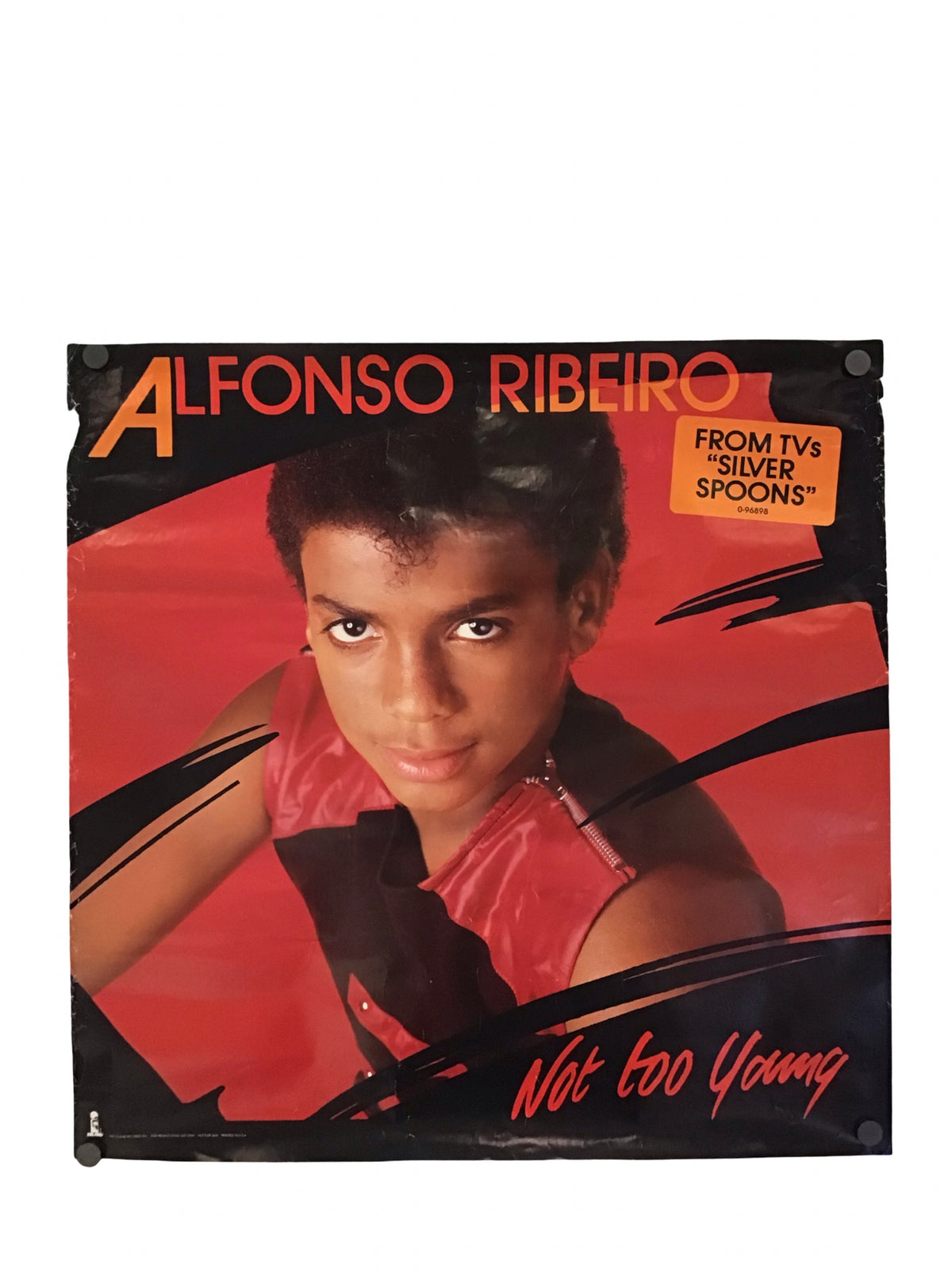 Alfonso Ribeiro - Not Too Young (To Fall in Love) Promo Poster