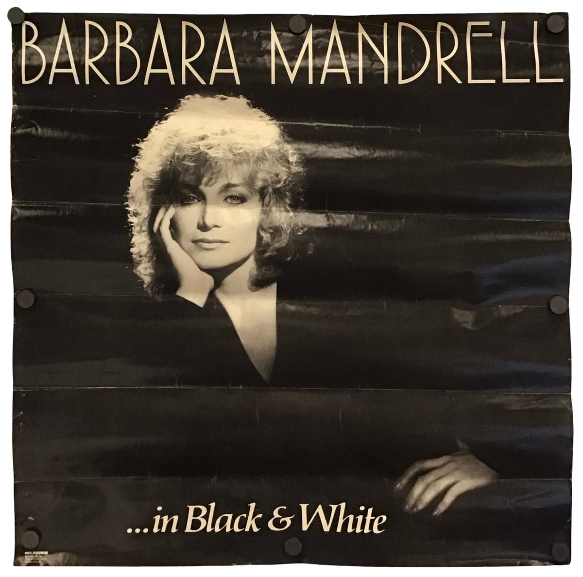 Barbara Mandrell -Promo Poster for In Black & White