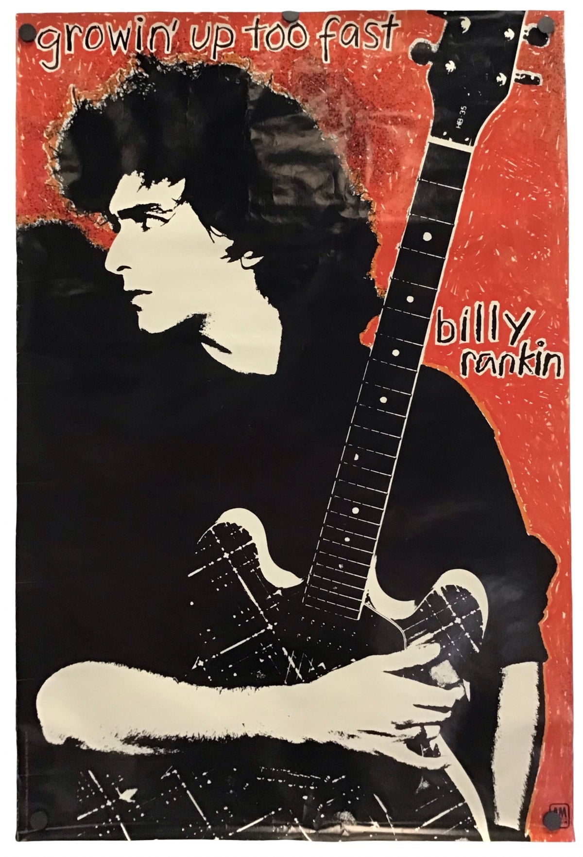 Billy Rankin - Growin' Up Too Fast Promo Poster