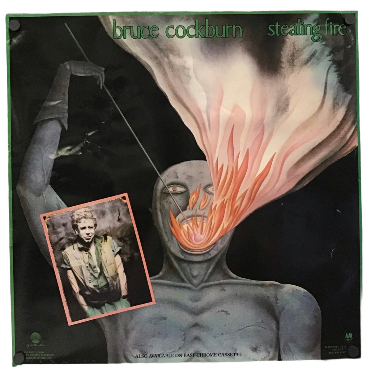Bruce Cockburn - Stealing Fire Promo Poster