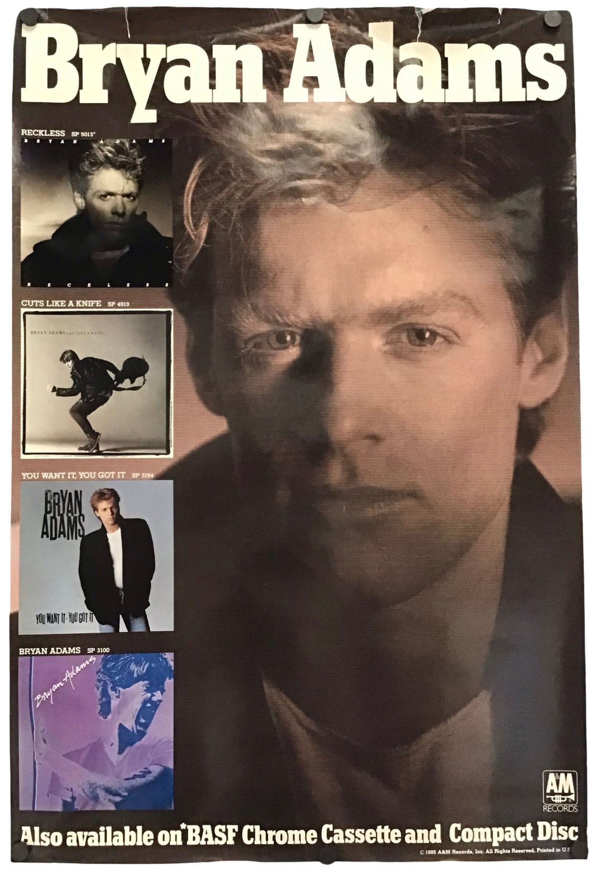 Bryan Adams - Promo Poster