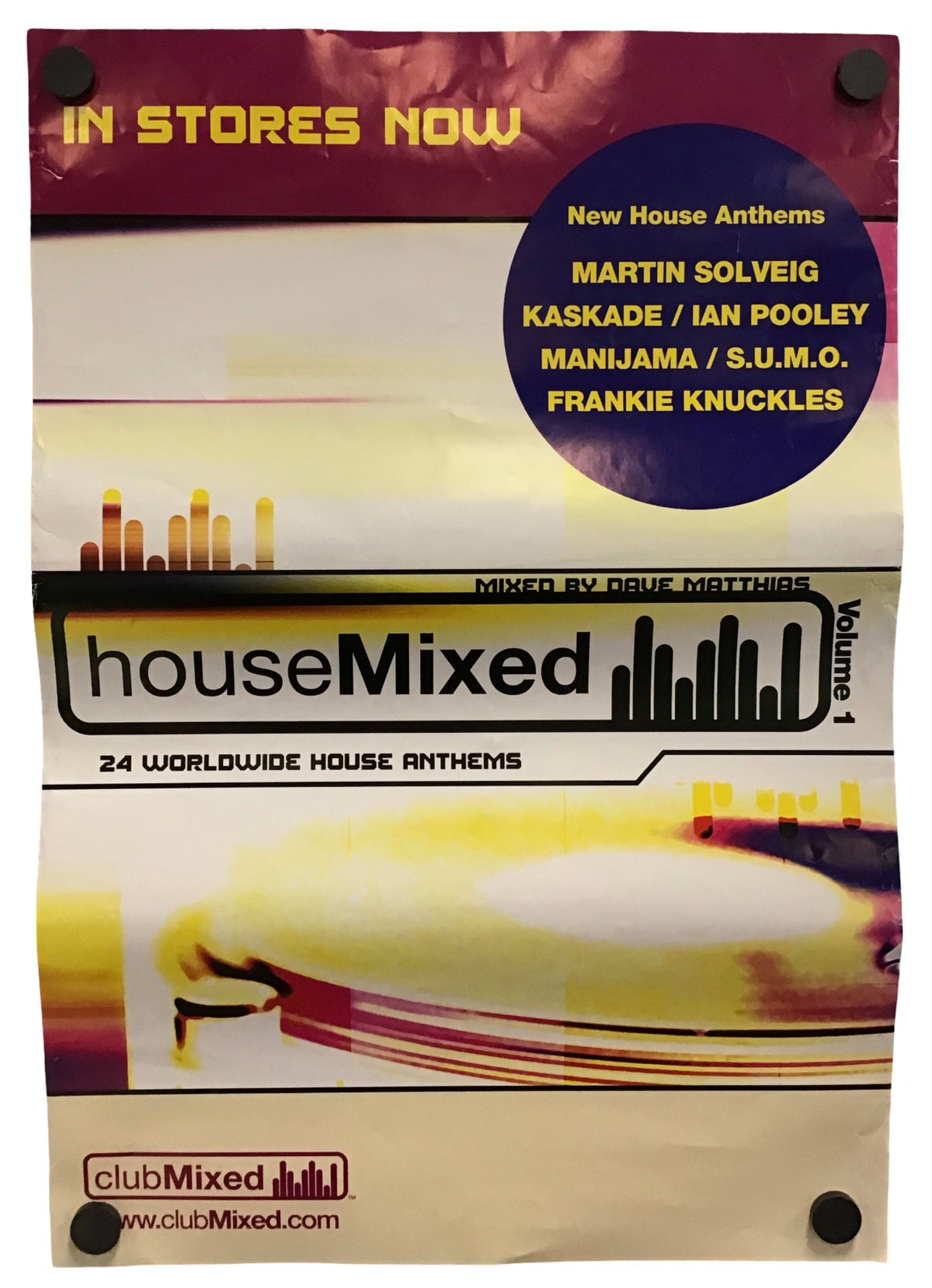 Club Mixed/House Mixed Volume 1 - Promo Poster