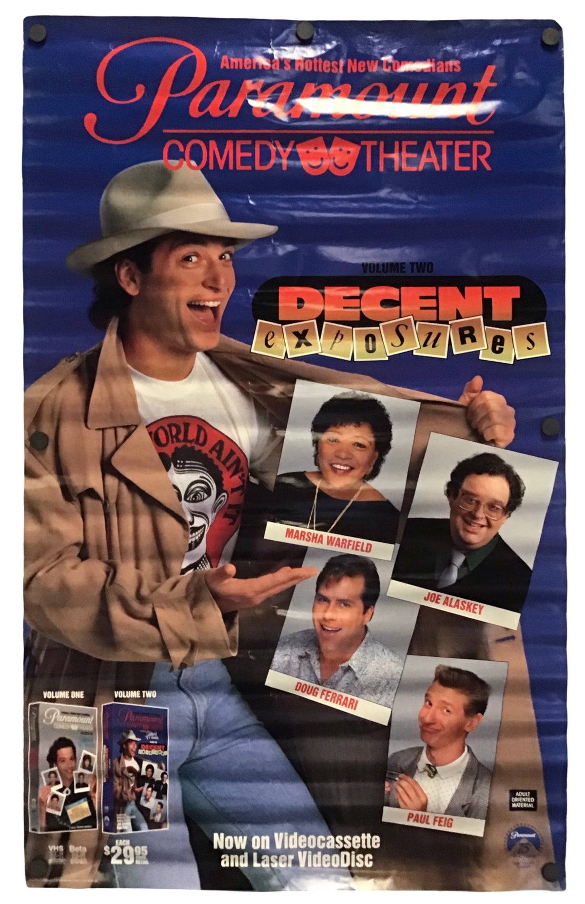 Decent Exposures - Comedy Special Promo Poster