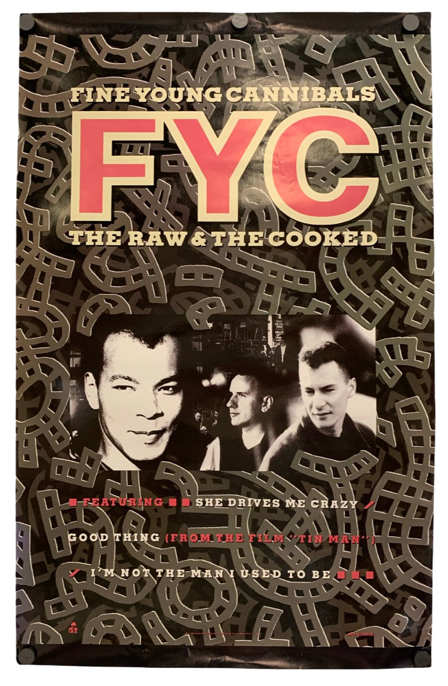 Fine Young Cannibals - The Raw and the Cooked Promo Poster