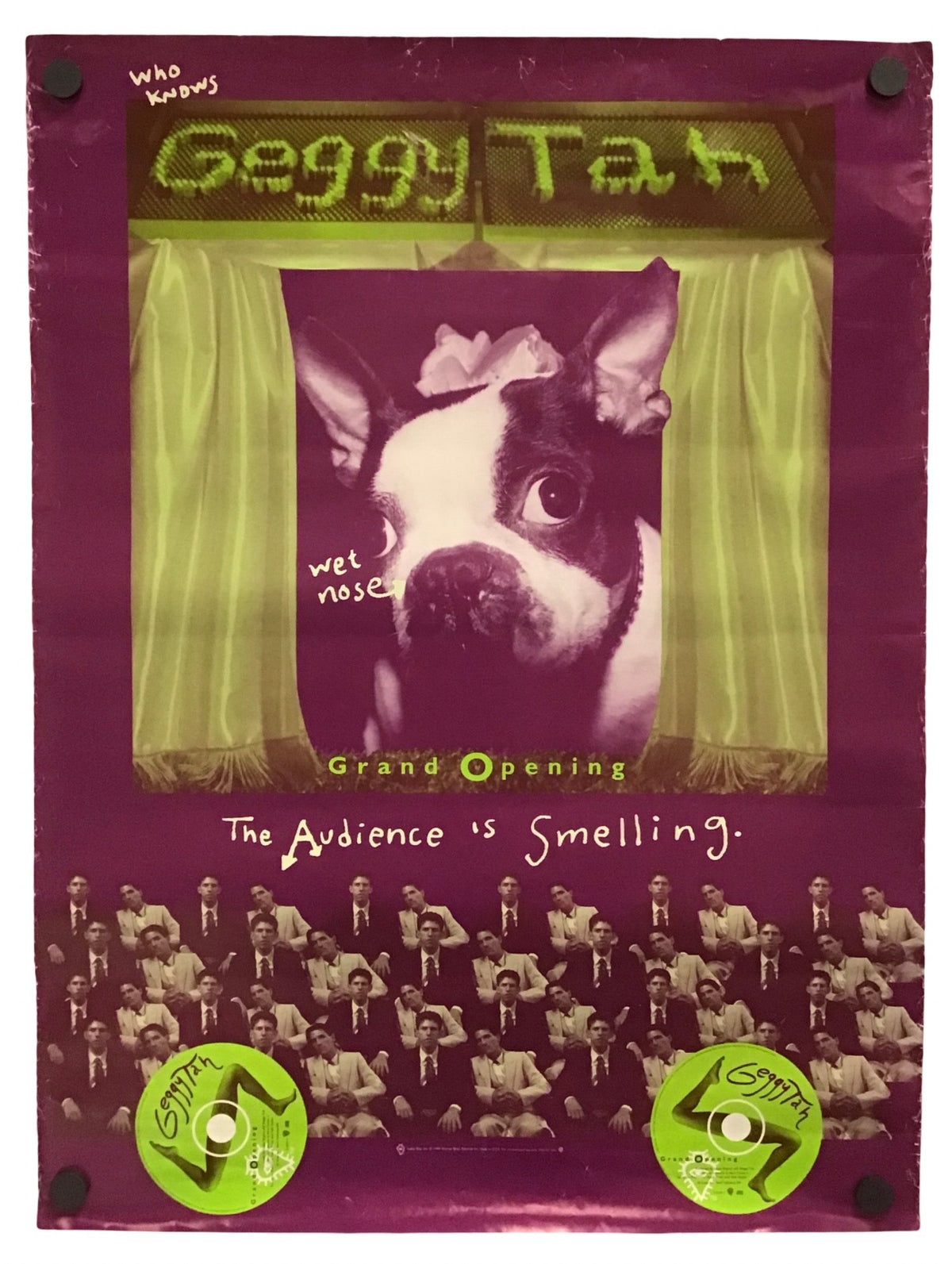 Geggy Tah - Grand Opening Promo Poster