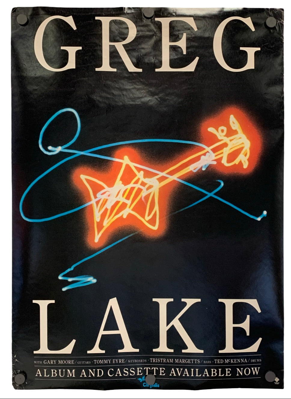 Greg Lake - Self-titled Debut Promo Poster