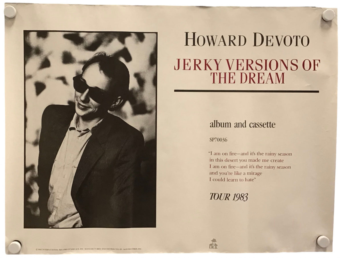 Harry Devoto - Jerky Versions of the Dream Promo Poster