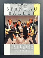 Calendario de Spandau Ballet de 1985