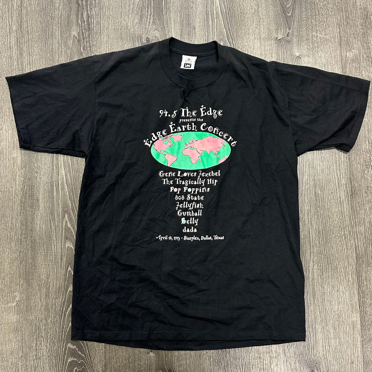 94.5 The Edge - Edge Earth Concert (XL) T-shirt