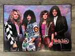 Póster vintage del León Blanco de 1988