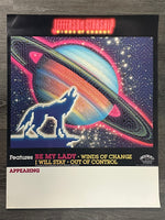 Póster promocional vintage de Jefferson Starship - Vientos de cambio, 1982