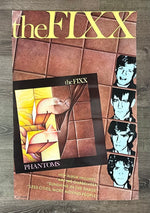 The Fixx - Phantoms Vintage Promo Poster 1984