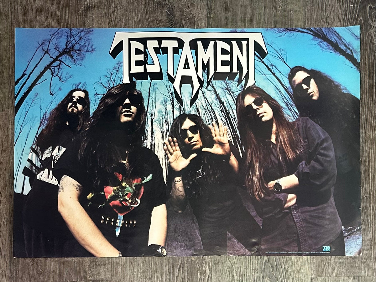 Testament Vintage Poster 1992