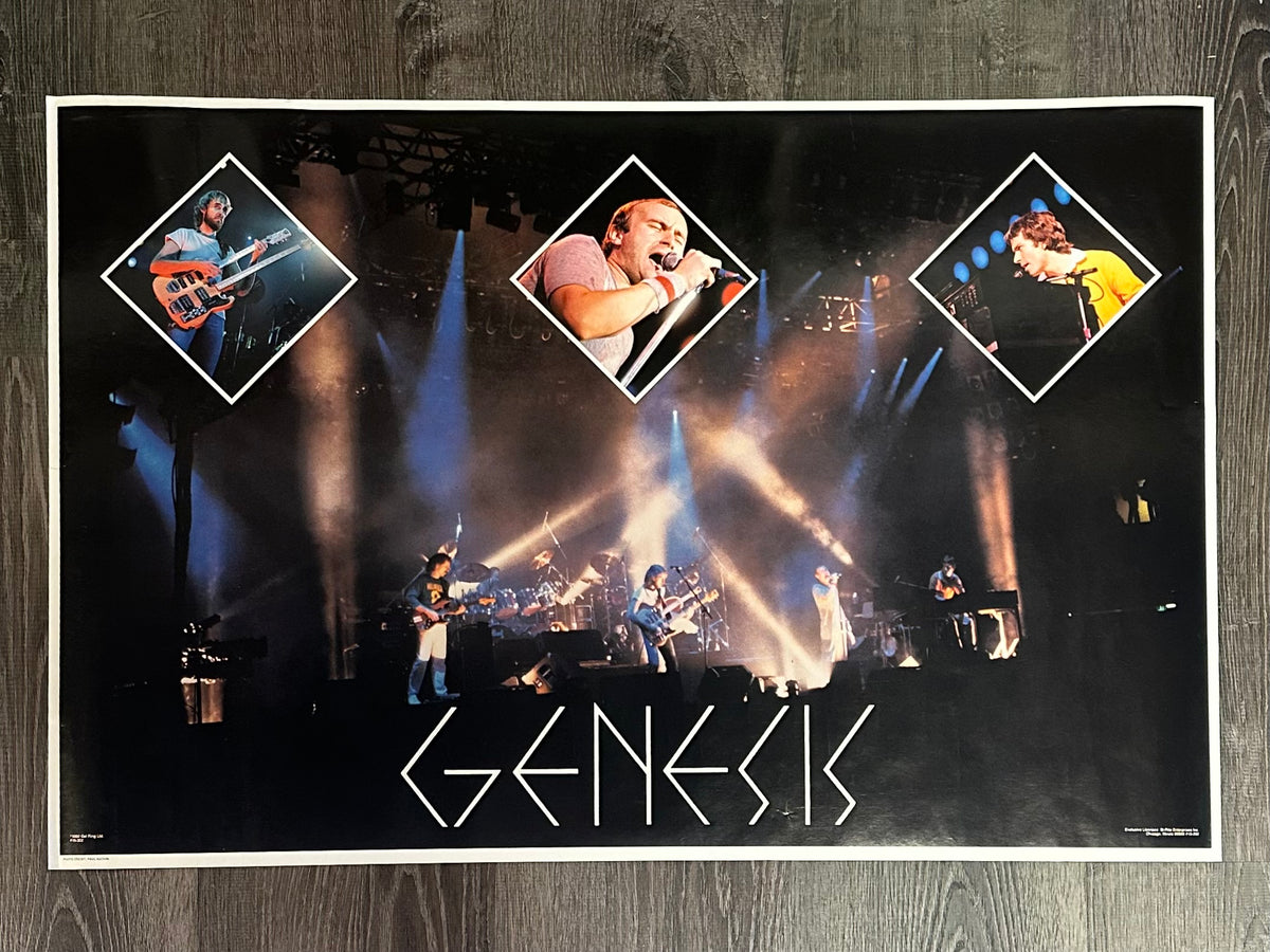 Genesis Vintage Poster 1982