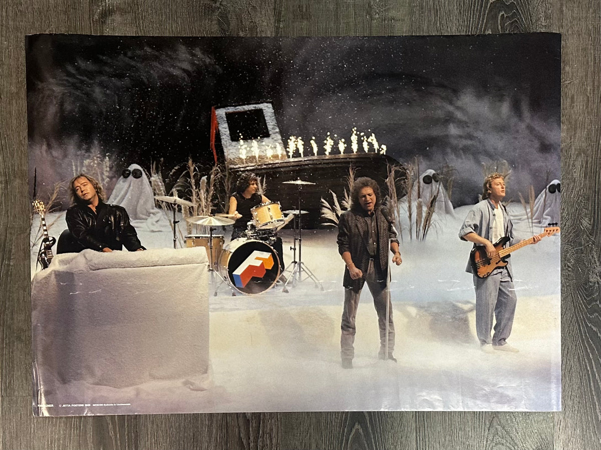 Foreigner Vintage Poster 1985