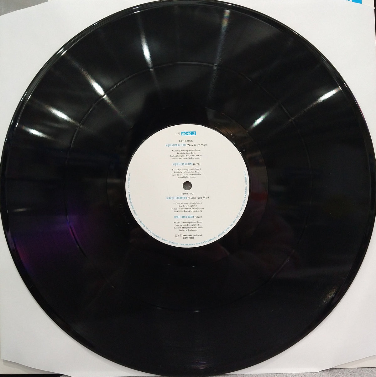 Depeche Mode ‎– Black Celebration | The 12" Singles (Pre-Owned Vinyl)