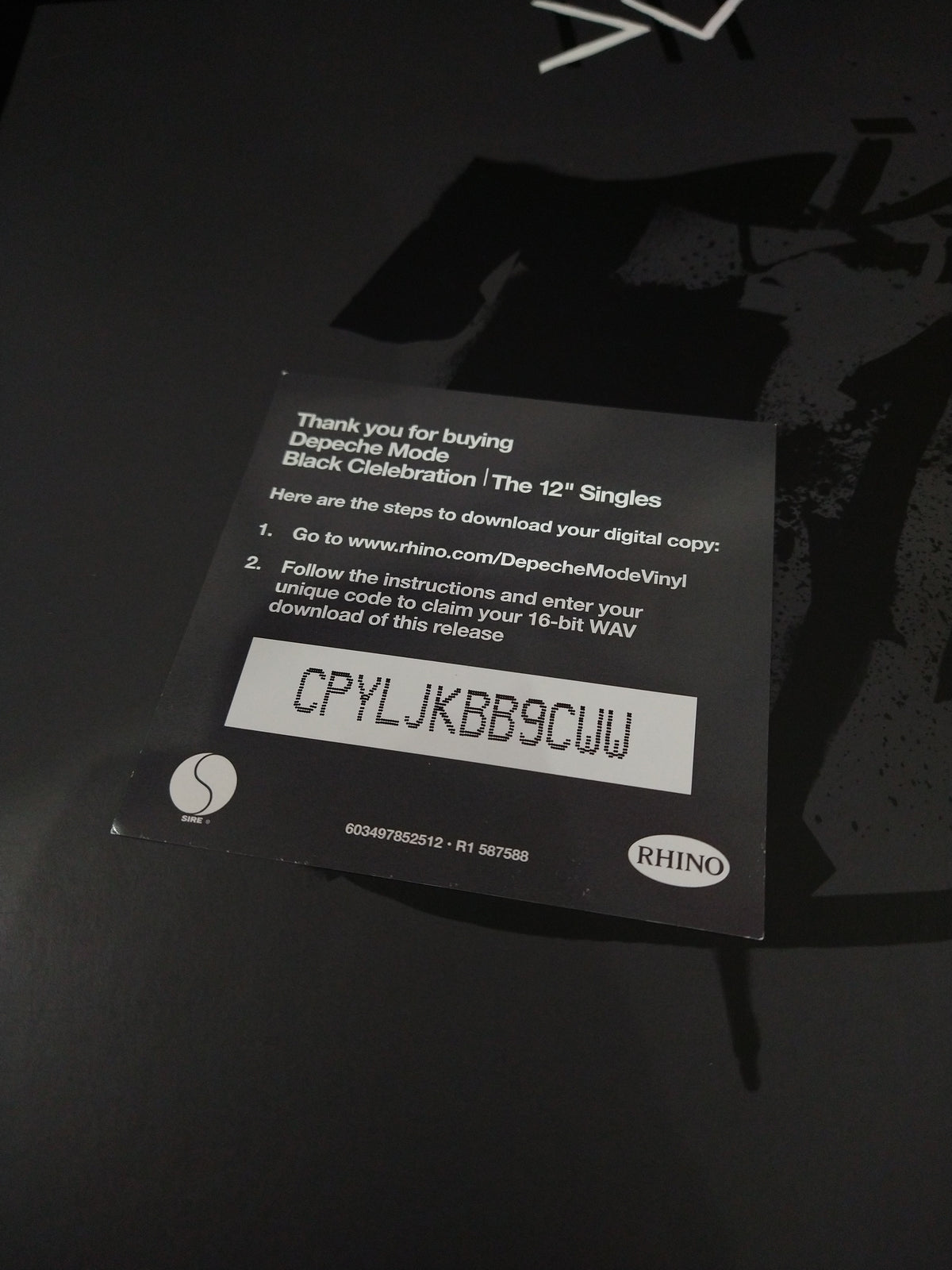 Depeche Mode ‎– Black Celebration | The 12" Singles (Pre-Owned Vinyl)