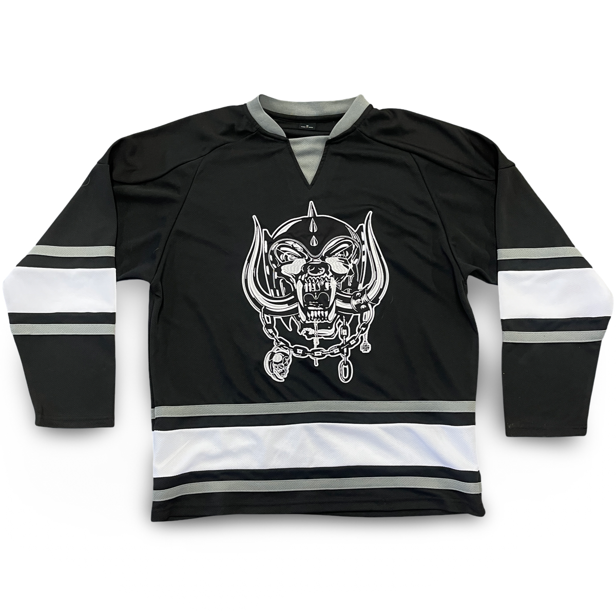 Motorhead - Black/White Hockey Jersey Medium (Vintage Apparel)