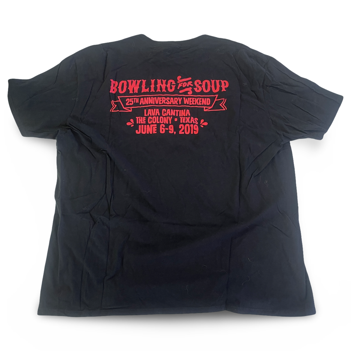 Bowling For Soup - 2019 Tour Tee, The Colony Texas 2XL (Vintage Apparel)