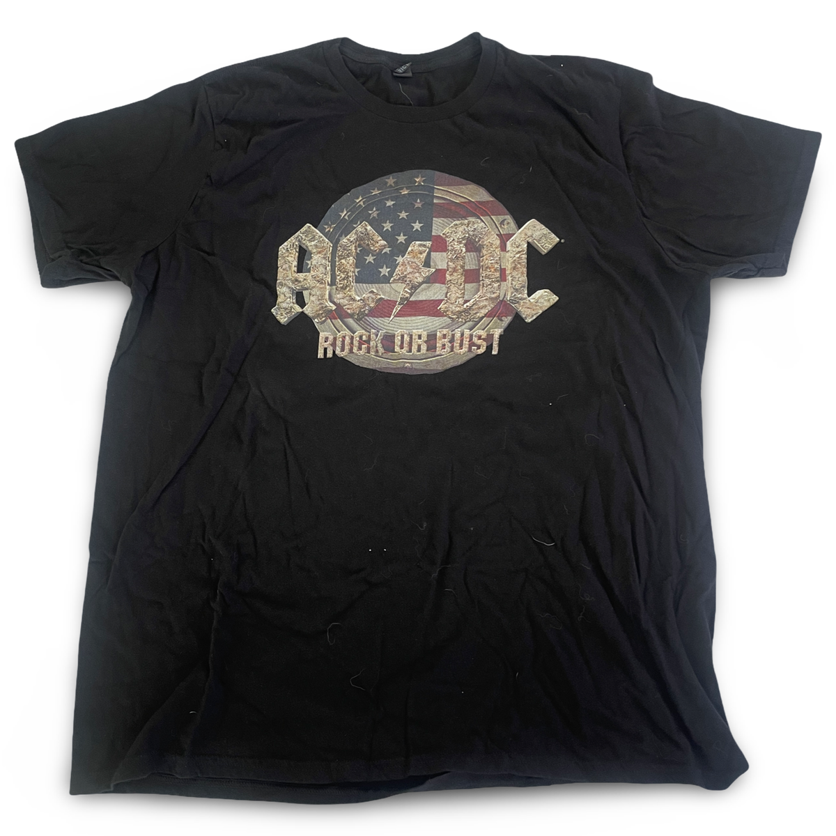 AC/DC - Rock Or Bust 2016 Tour Tee 2XL (Vintage Apparel)