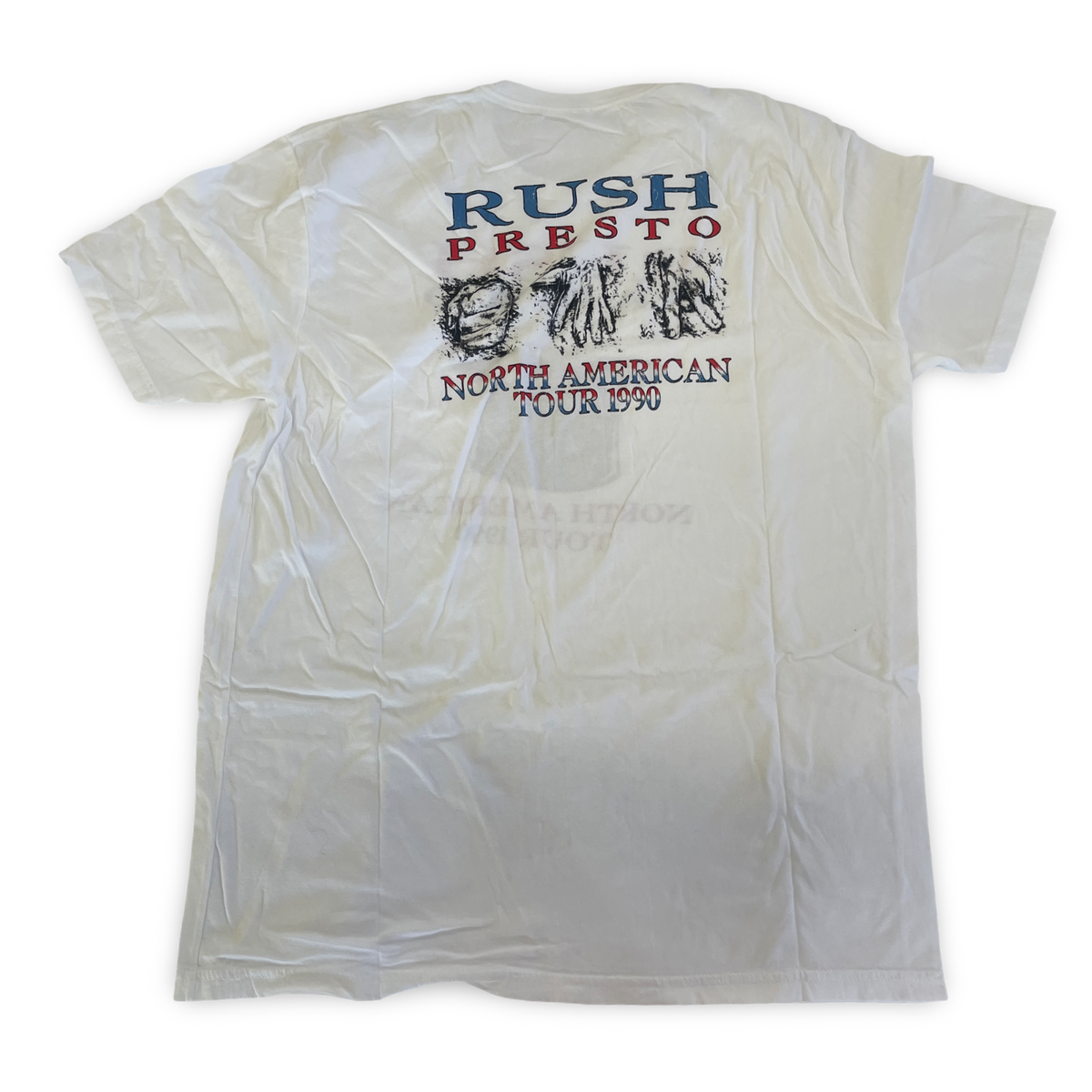 Rush - Presto 1990 Tour Tee RE Double Stitch 2XL (Vintage Apparel)