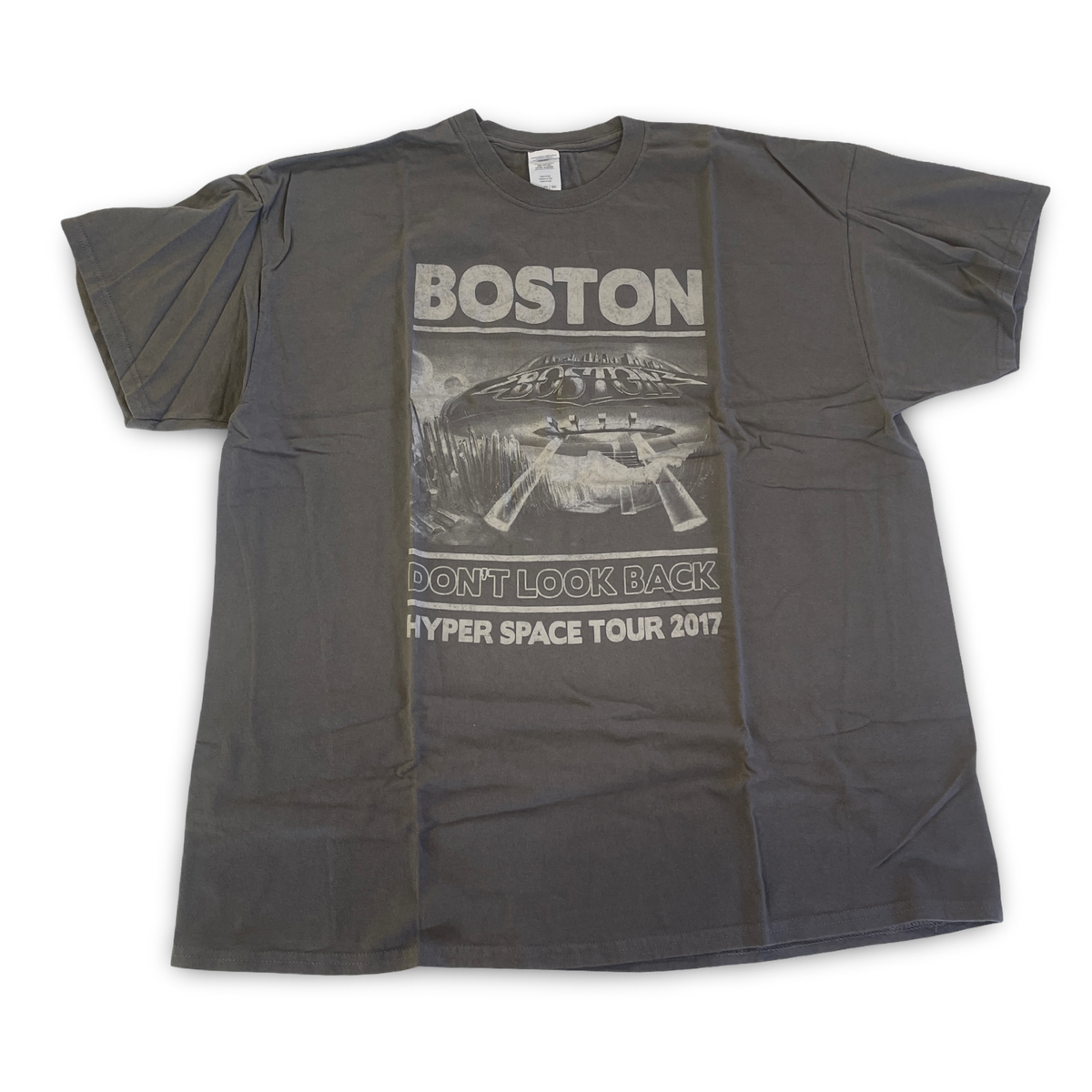 Boston - 2017 Hyper Space Tour Tee 2XL (Vintage Apparel)