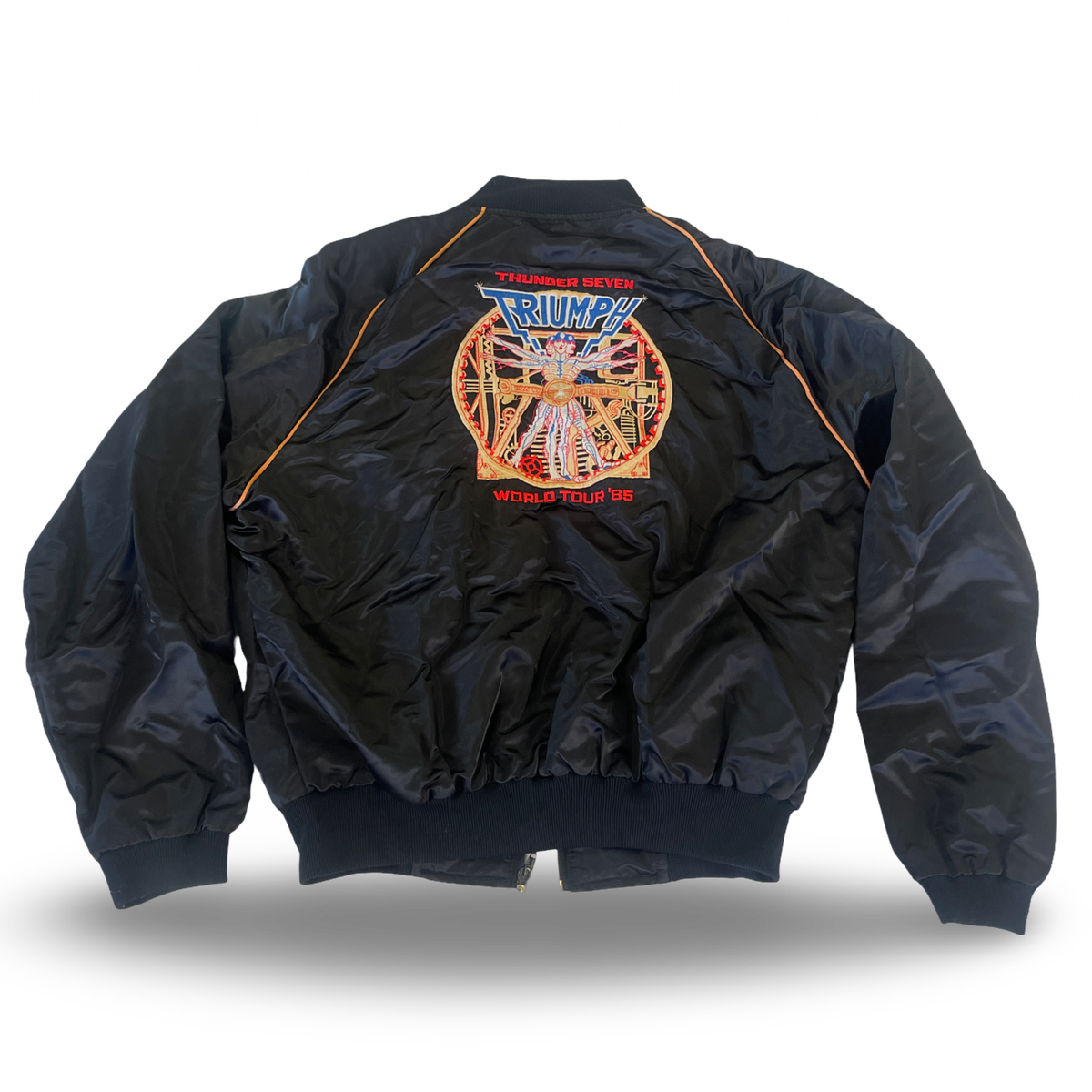 Triumph - Personalized Roadie Jacket / 1985 World Tour L (Vintage Apparel)