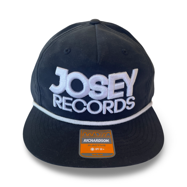 Josey Logo Gramps Hat [Navy Hat/White Logo]