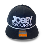 Josey Logo Gramps Hat [Navy Hat/White Logo]