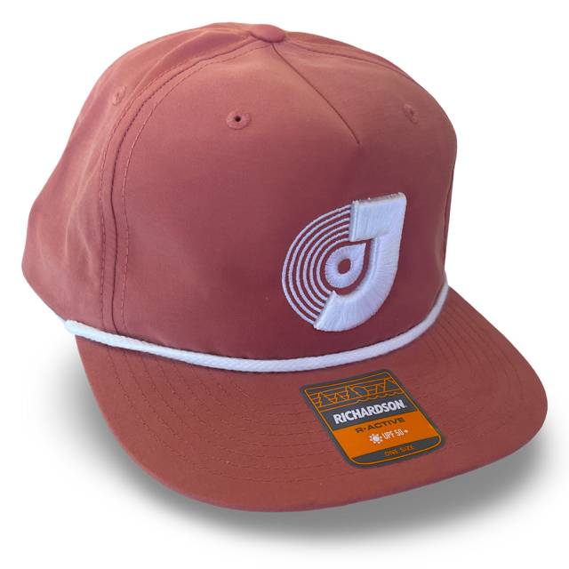 Josey Bug Logo Gramps Hat [Dusty Red Hat/White Logo]
