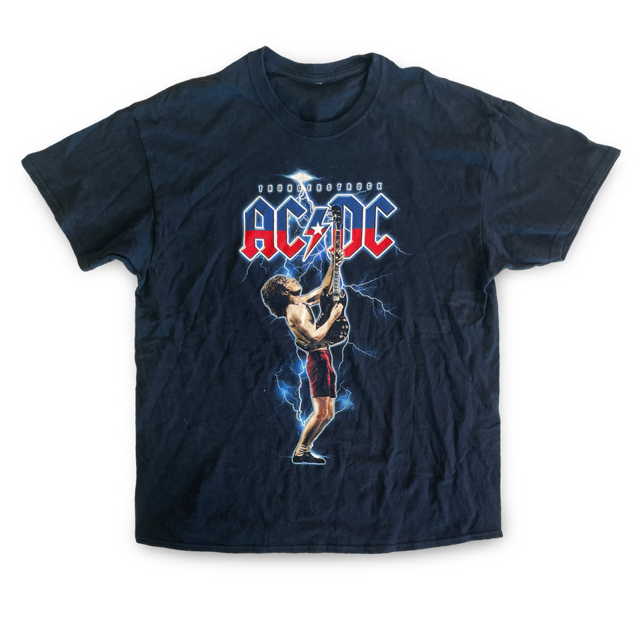 AC/DC - Thunderstruck 2016 World Tour Tee 2XL (Vintage Apparel)