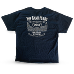 The Band Perry - 2013 North America Tour Tee XL (Vintage Apparel)