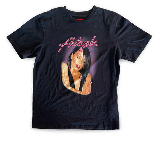 Aaliyah - Shoe Palace 1997 World Tour Tee XL (Vintage Apparel)