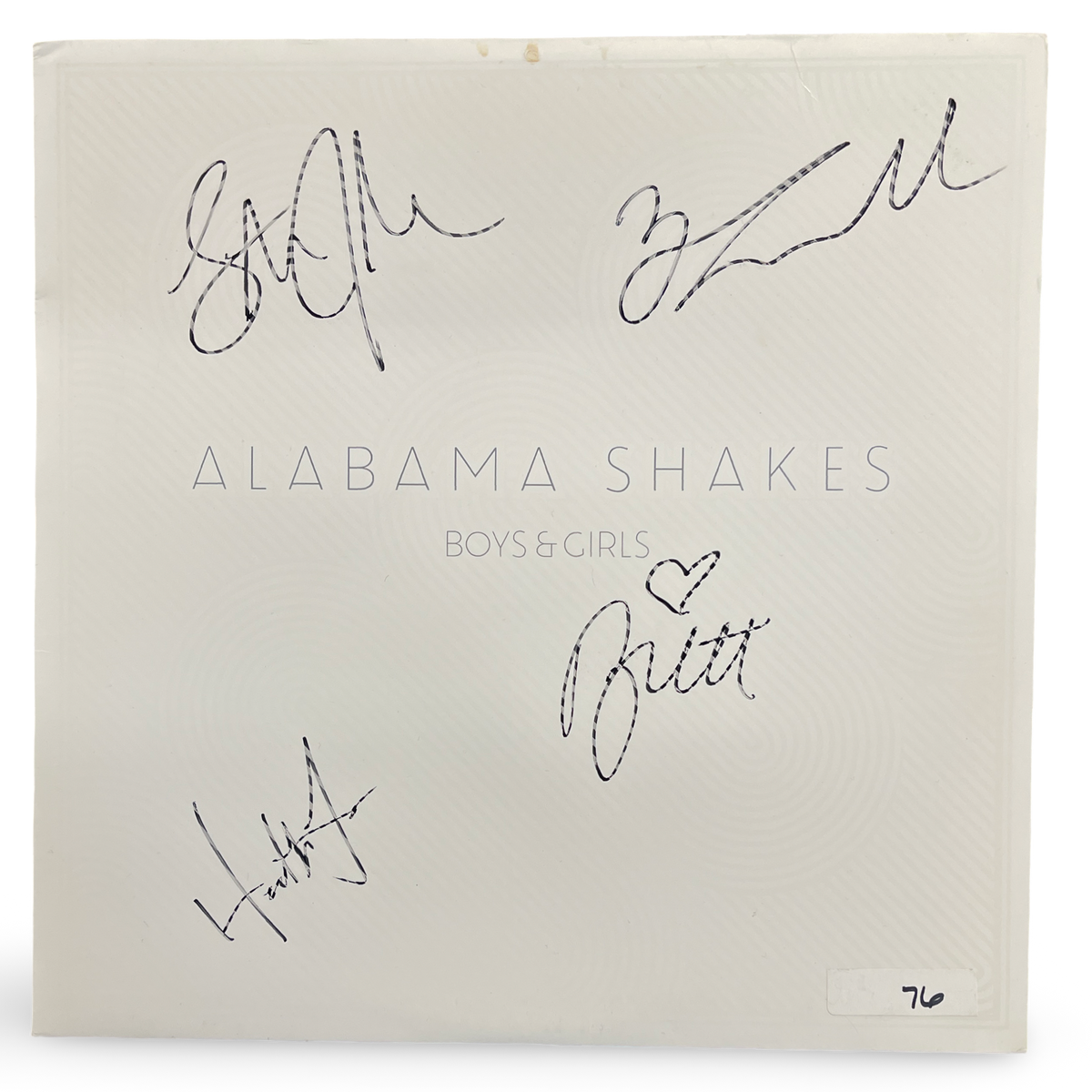 Alabama Shakes - Boys & Girls (Signed Vinyl)
