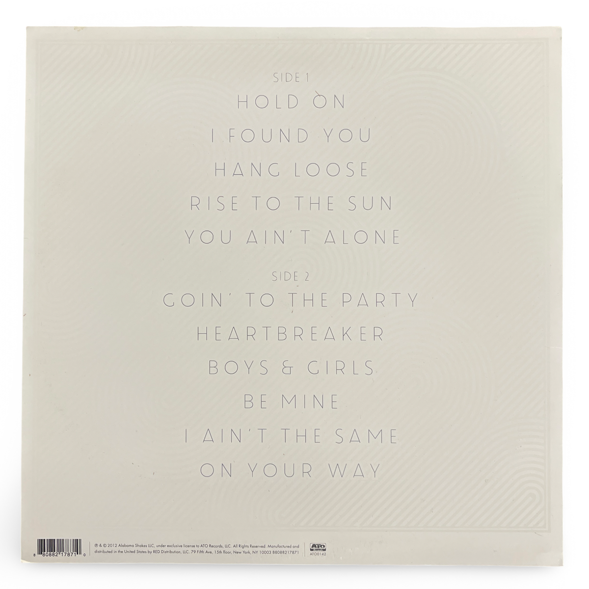 Alabama Shakes - Boys & Girls (Signed Vinyl)