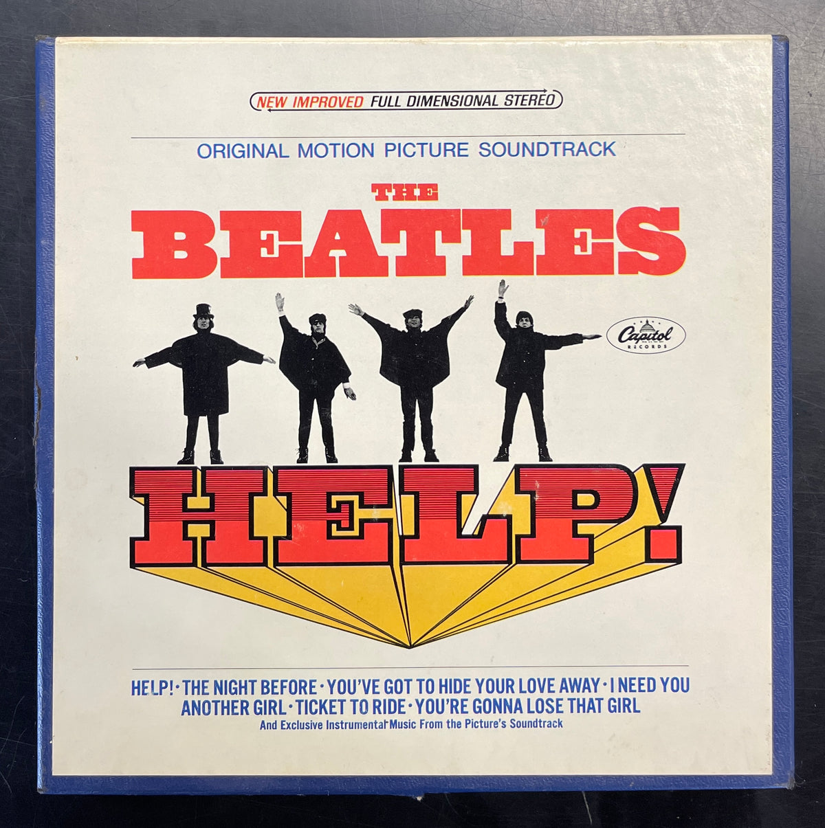 The Beatles - Help! (Reel, 4tr Stereo, Album) (Very Good Plus (VG+))
