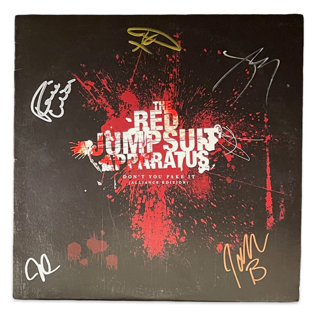 The Red Jump Suit Apparatus - Don't You Fake It (Signed Vinyl)